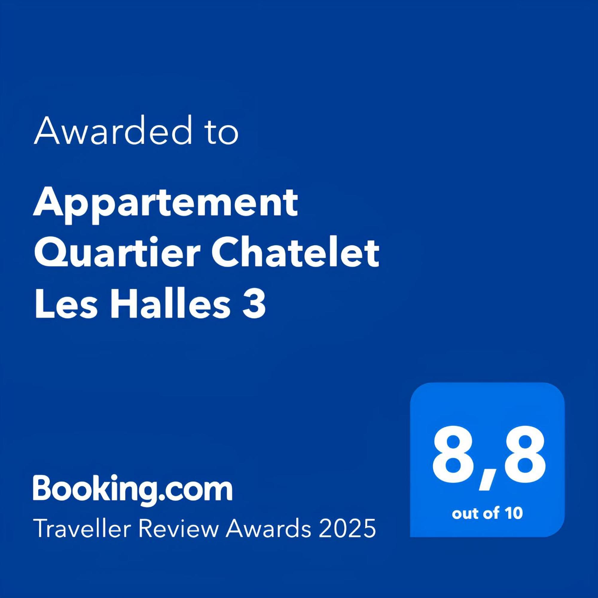 Appartement Quartier Chatelet Les Halles 3 Free Netflix Paris Ngoại thất bức ảnh