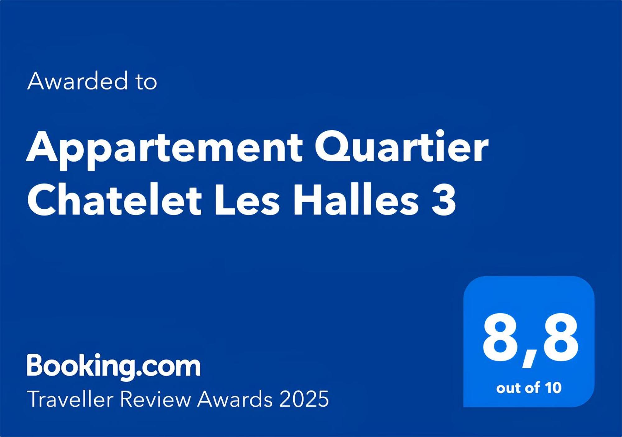 Appartement Quartier Chatelet Les Halles 3 Free Netflix Paris Ngoại thất bức ảnh